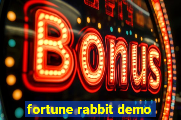 fortune rabbit demo